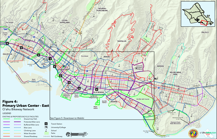 Check Out the "Oahu Bike Plan Draft" for Proposed Bikeways